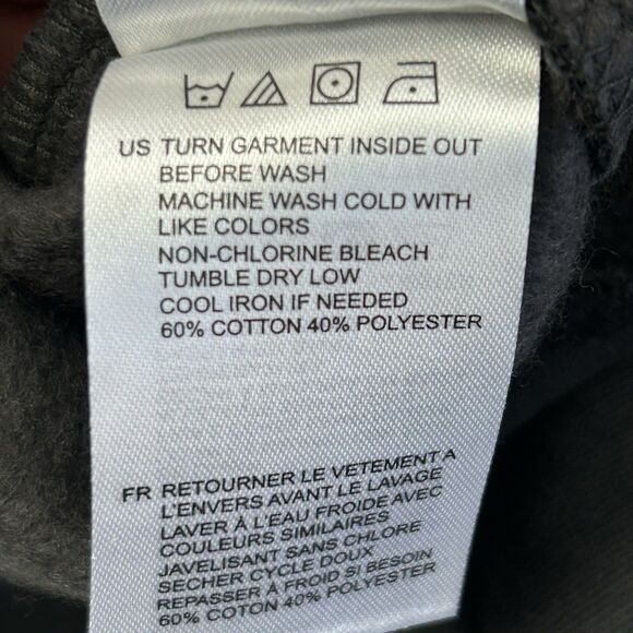 NEW VISSLA Surf Company Sweatshirt Men Medium Black Retro - Picture 5 of 9